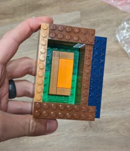 Lego mold structure