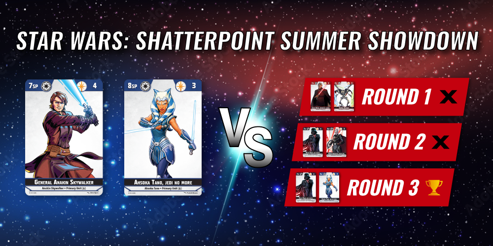 Star Wars Shatterpoint Summer Showdown banner
