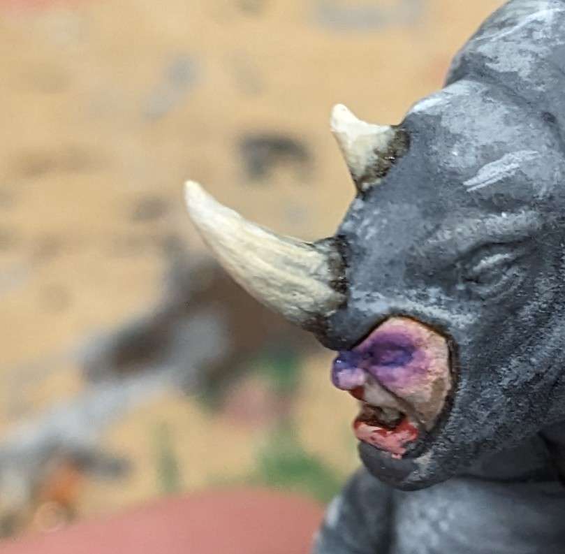 Painting the Rhino Horn